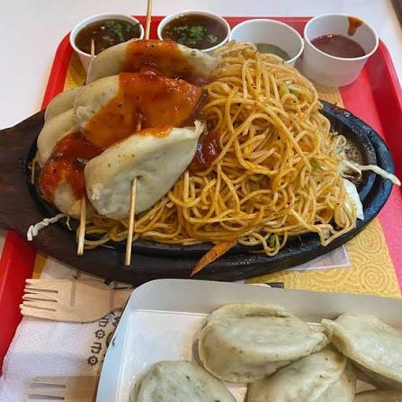 Chicken Sizzler Momo